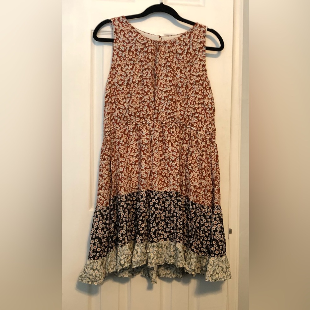 Summer dress Cotton Bleu size Lg